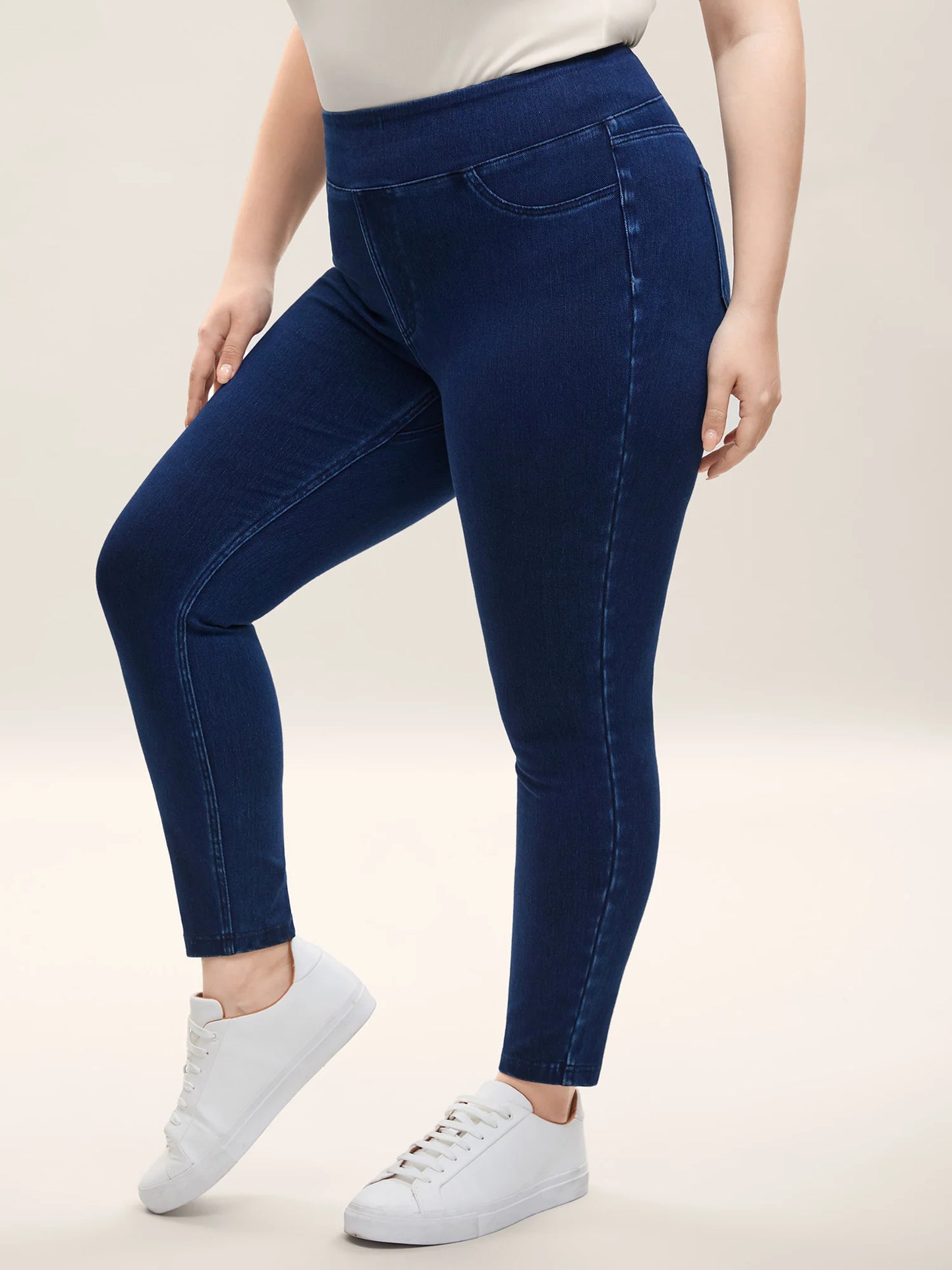 Yoga Stretch Classic Skinny Fit Knit Denim